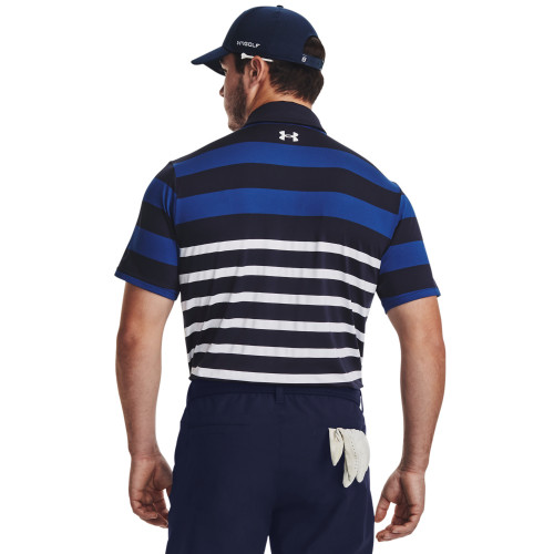 Under Armour Golf Playoff 3.0 Stripe Polo Shirt reverse