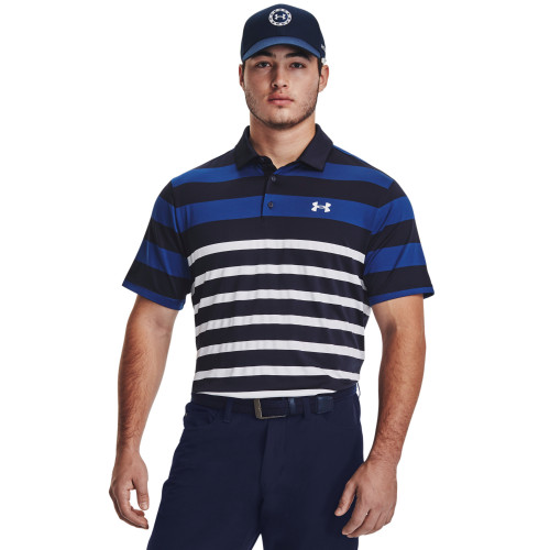 Under Armour Golf Playoff 3.0 Stripe Polo Shirt 