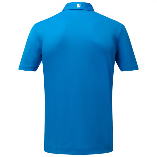 FootJoy Stretch Pique Solid Mens Golf Polo Shirt reverse
