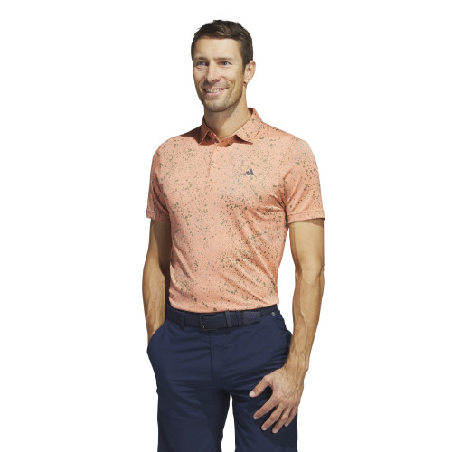 adidas Golf Jacquard Mens Polo Shirt 