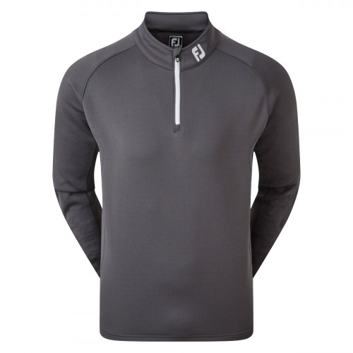 Footjoy Mens Performance Chill-Out Pullover - Athletic Fit (Charcoal)