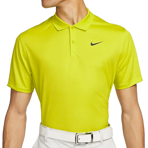 Nike Golf Dri-Fit Victory Solid Mens Polo Shirt (Bright Cactus)