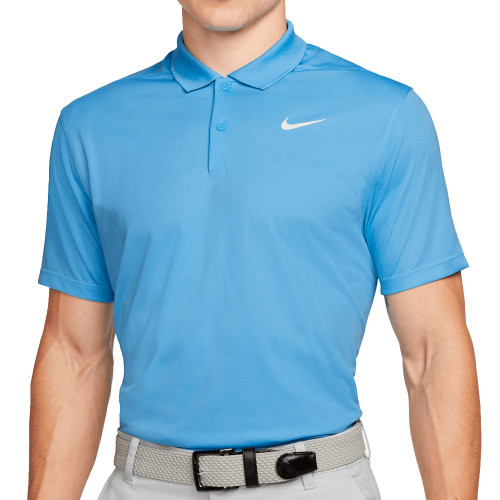 Nike Golf Dri-Fit Victory Solid Mens Polo Shirt (University Blue)