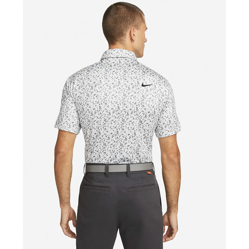 Nike Golf Dri-Fit Tour Micro Camo Polo Shirt reverse