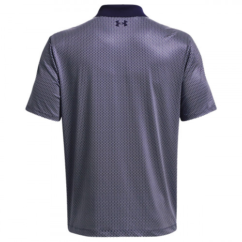 Under Armour Golf Performance 3.0 Mens Printed Polo Shirt reverse