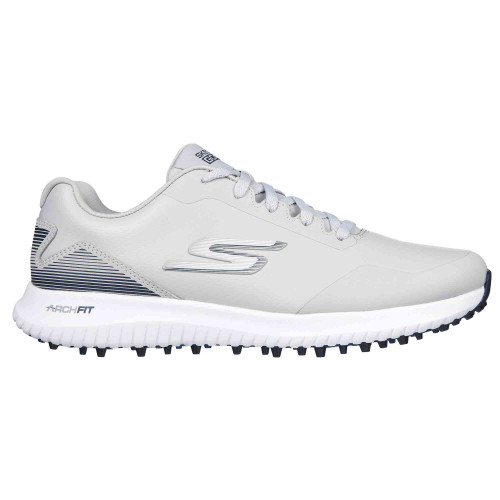 Skechers Mens Go Golf Max 2 Arch Fit Spikeless Lightweight Golf Shoes (Grey/Navy)