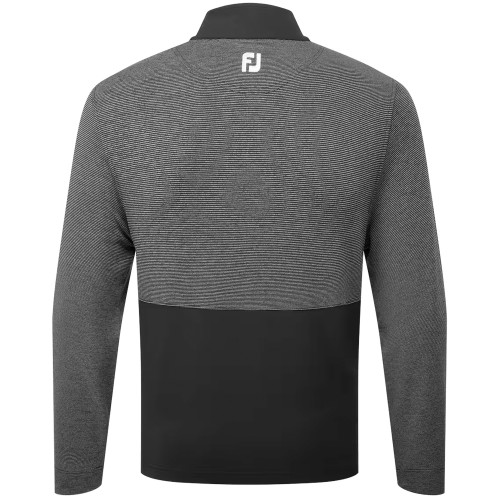 FootJoy EU Space Dye Blocked Chill-Out Mens Golf Mid Layer reverse