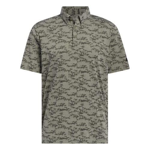 adidas Go-To Printed Mens Golf Polo Shirt