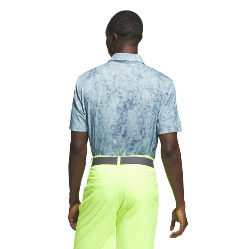 adidas Golf Ultimate365 Print Polo Shirt reverse