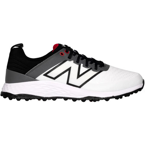 New Balance Fresh Foam Contend V2 Spikeless Golf Shoes (White/Black)