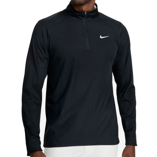 Nike Golf Dri-Fit ADV Tour 1/2 Zip Pullover  - Black/Smoke Grey