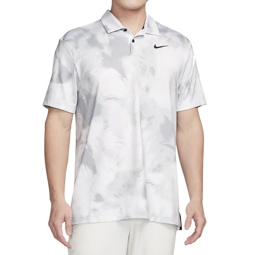 Nike Golf Dri-Fit Tour Ombre Polo Shirt (White)