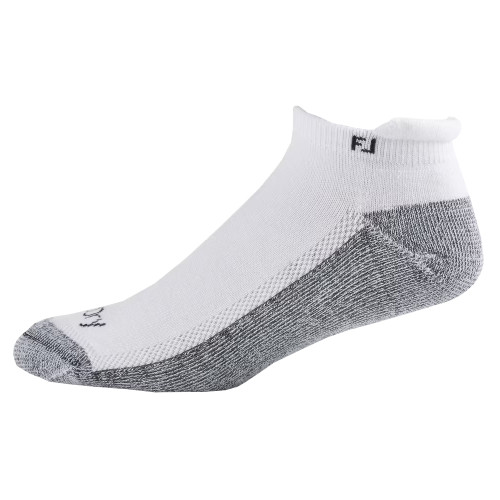 FootJoy Mens ProDry Roll Tab Socks UK 6-11 (White)