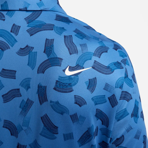 Nike Golf Dri-Fit Tour Micro Print Polo Shirt reverse
