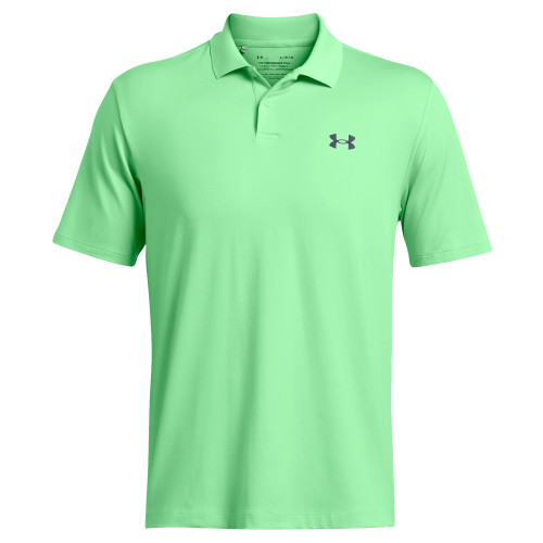 Under Armour Mens UA Performance 3.0 Polo Shirt (Matrix Green)