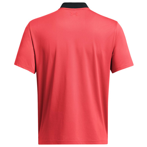 Under Armour Mens UA Playoff 3.0 Dash Golf Polo Shirt  - Red Solstice