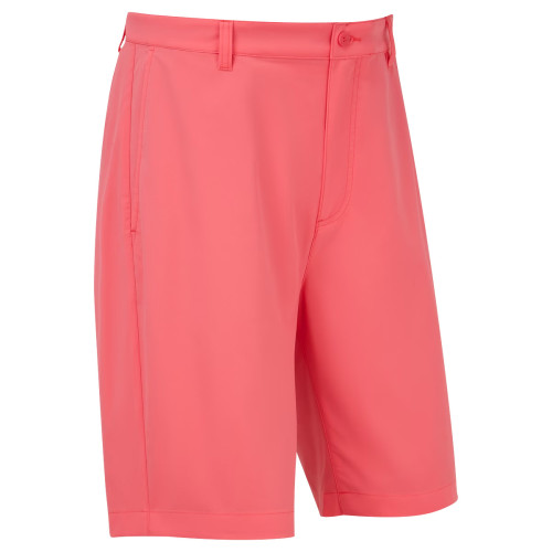 FootJoy Mens FJ Par Golf Shorts  - Coral Red