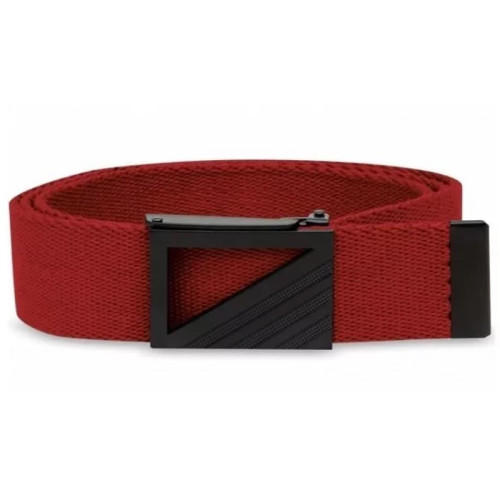 adidas CLEARANCE Webbing Golf Belt - One Size  - Red
