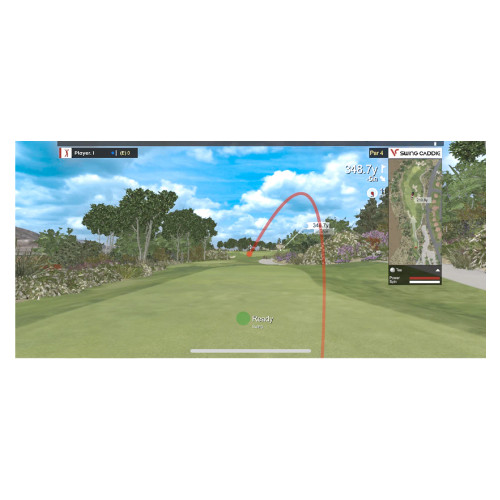 Swing Caddie SC4 Simulator + Launch Monitor 
