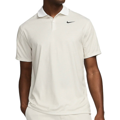Nike Golf Dri-Fit Victory+ Mens Polo Shirt  - Light Bone/Summit White
